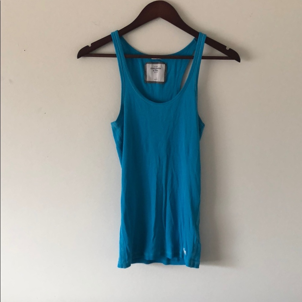 AF blue tank top